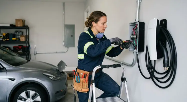 Installer une borne de recharge pour voiture électrique à Lyon : copropriété, droit à la prise et aides 2026