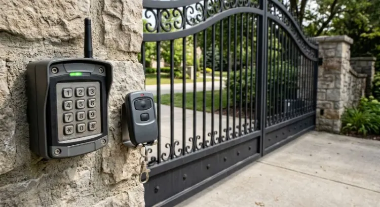 Faire installer un portail ou une porte de garage motorisée à Lyon : motorisation, normes et budget